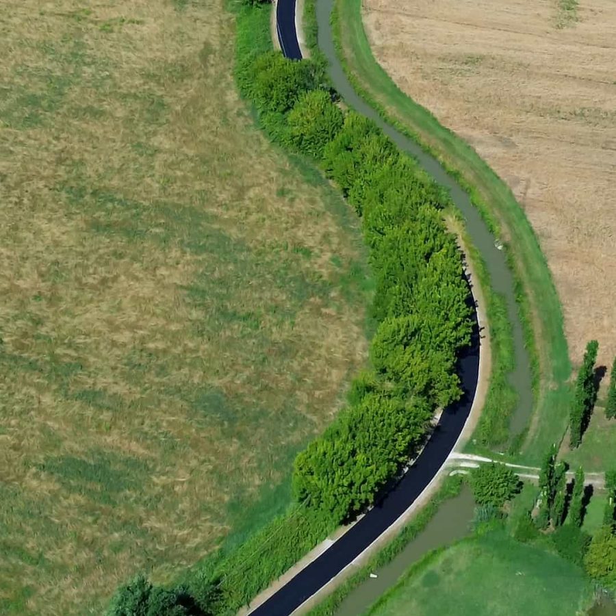 Ferrara – Asfaltatura di strada bianca